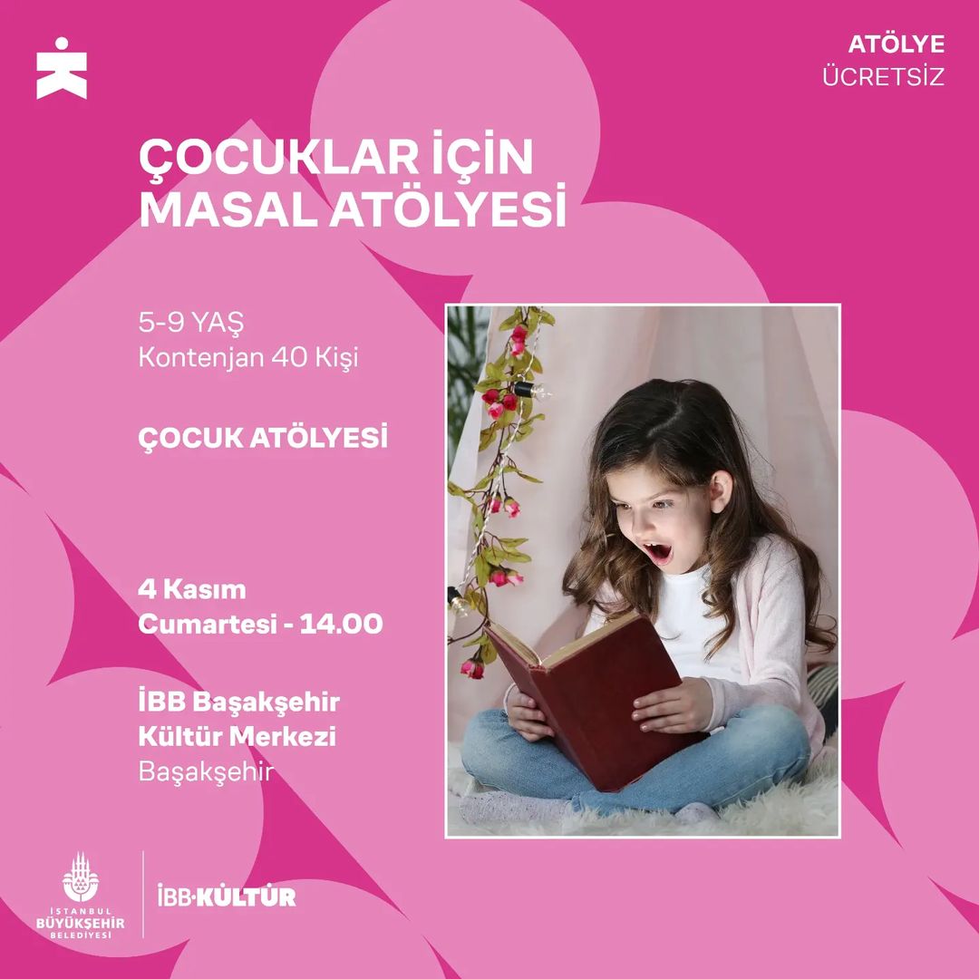 İBB Kültür - Çocuklar İçin Masal Atölyesi